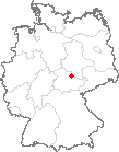 Karte Lossa bei Naumburg